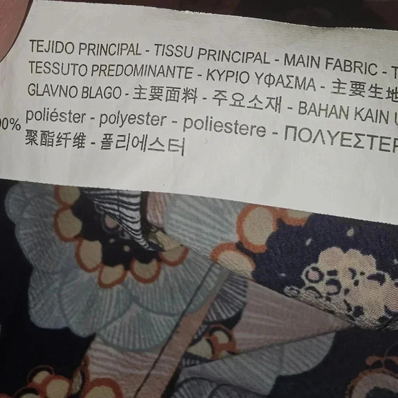 Zara Trafaluc Collection Multi Colored Floral Skort XS BOHO,BEACH,CASUAL - Picture 10 of 10